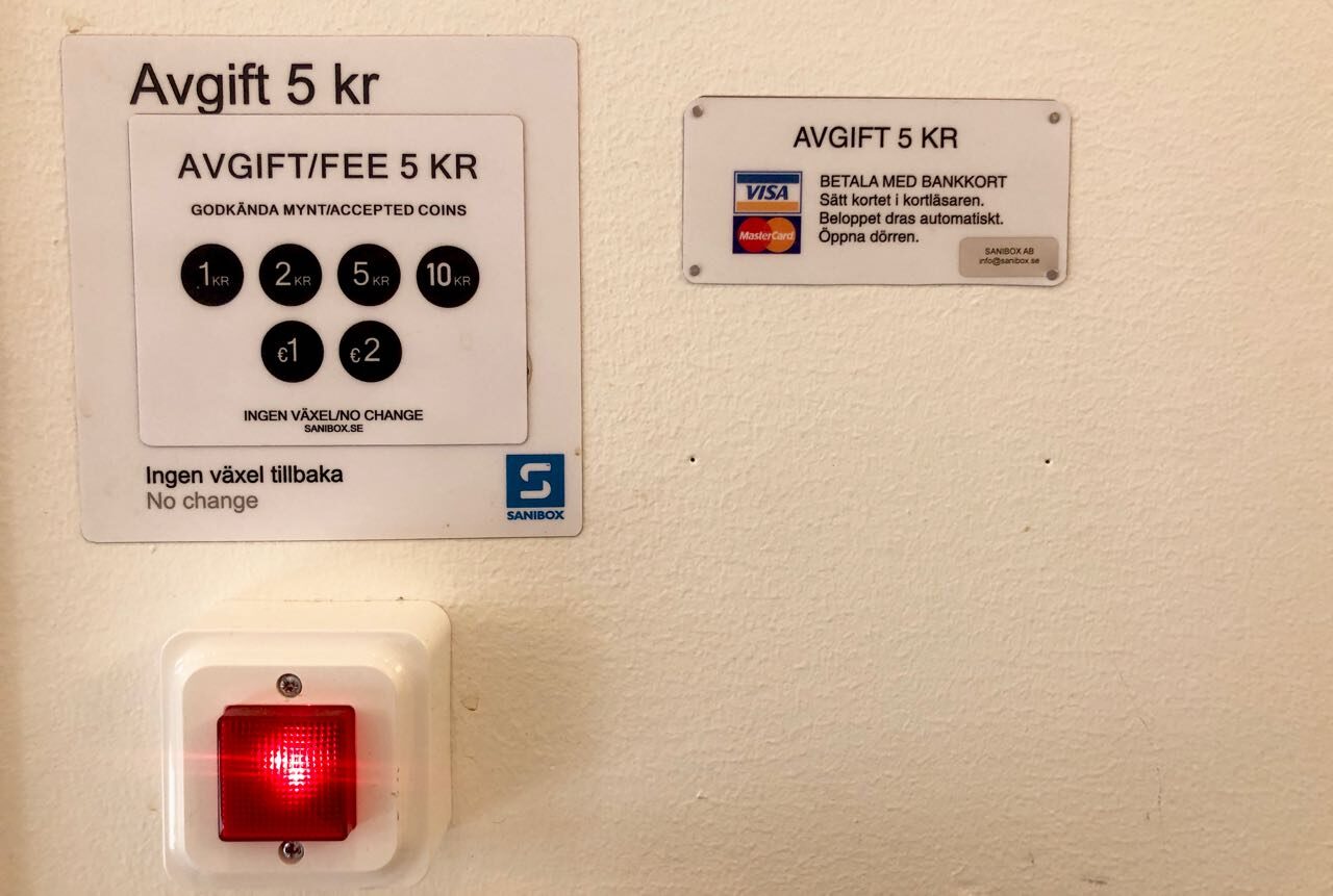 Ostolakossa tarvitseeko Ruotsiin käteistä