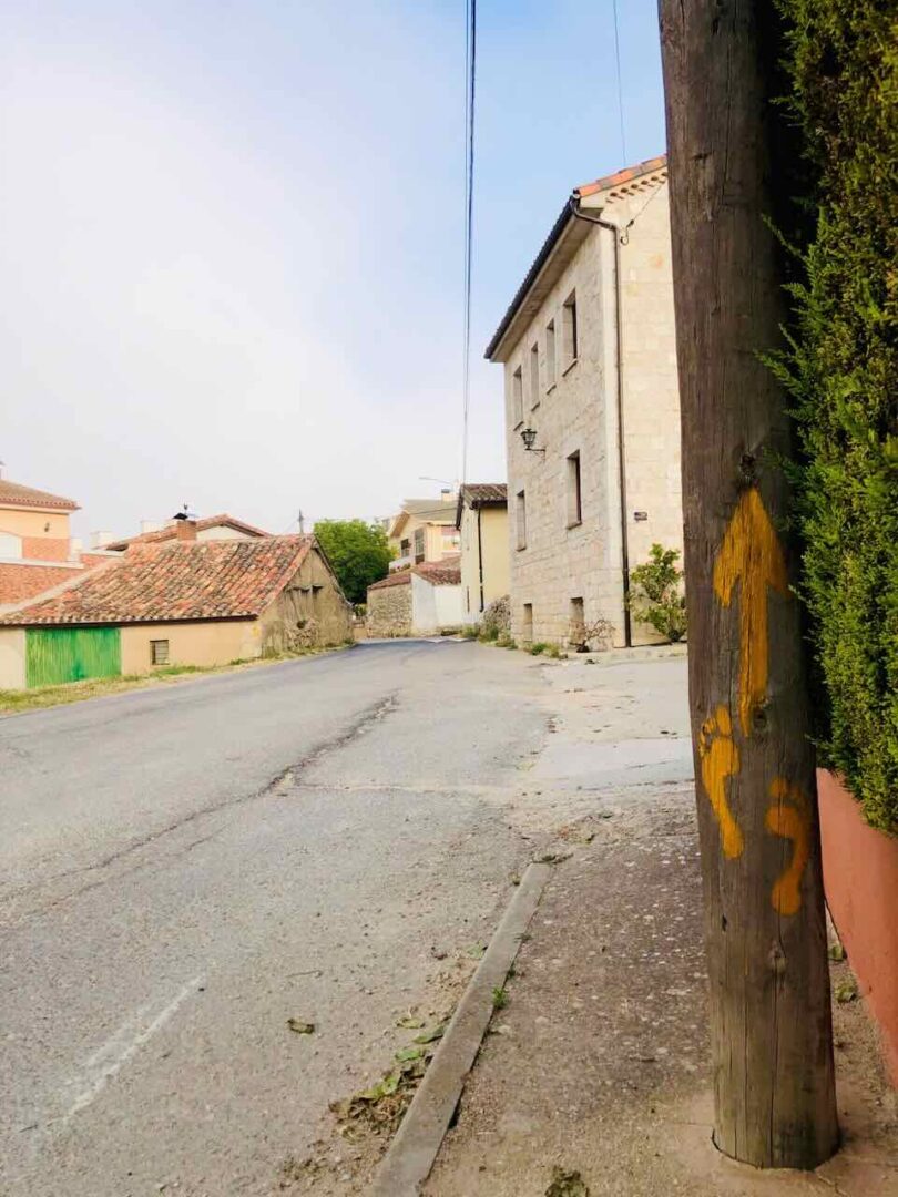 Santiago de compostela vaellus reitti 